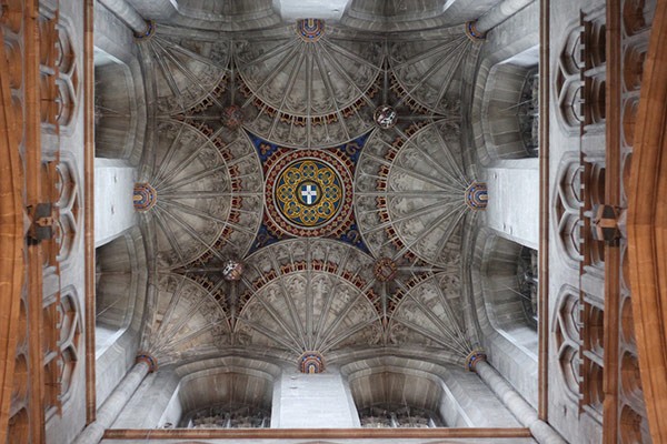 Canterbury Cathedral ceiling
