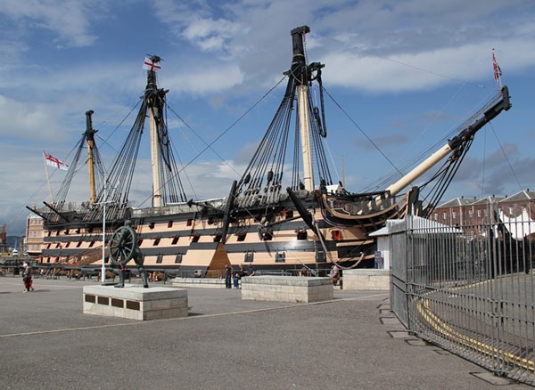 HMS Victory in Portsmouth Hampshire