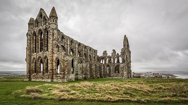 Whitby Abbey in Yorkshire