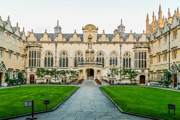 Oxford University in Oxfordshire