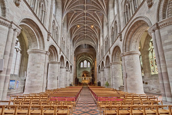 Hereford Cathedral in Herefordshire